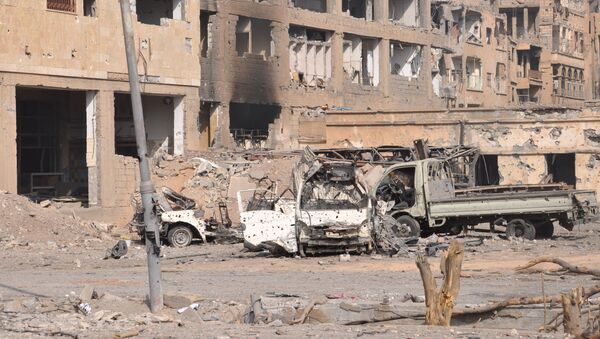 美国为首的国际联军对代尔祖尔省沙阿法村的空袭导致一个家庭的14名成员死亡 - 俄罗斯卫星通讯社