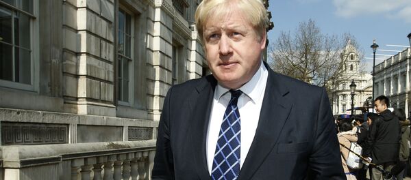 英國外交大臣鮑里斯•約翰遜 - 俄羅斯衛星通訊社