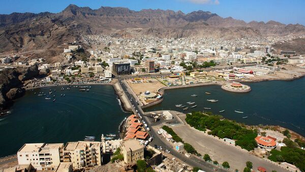 Вид на йеменский город Аден - 俄罗斯卫星通讯社