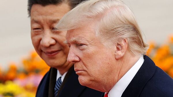 中國國家主席習近平9日與美國總統特朗普 - 俄羅斯衛星通訊社