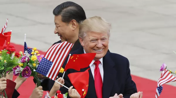 媒體：特朗普或在今年率商界代表團訪華 - 俄羅斯衛星通訊社