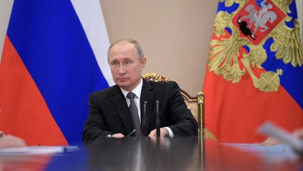 Президент РФ Владимир Путин - 俄羅斯衛星通訊社