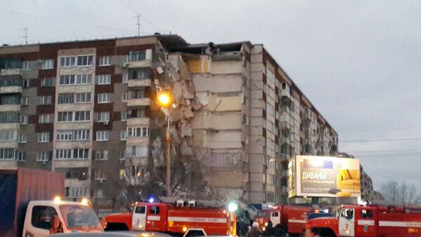 伊热夫斯克居民楼坍塌事故失踪者搜寻工作仍在继续 - 俄罗斯卫星通讯社