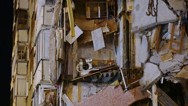 Обрушение жилого дома в Ижевске - 俄罗斯卫星通讯社