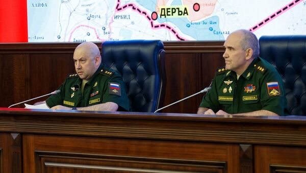 俄駐敘利亞部隊指揮官謝爾蓋·蘇羅維金 - 俄羅斯衛星通訊社