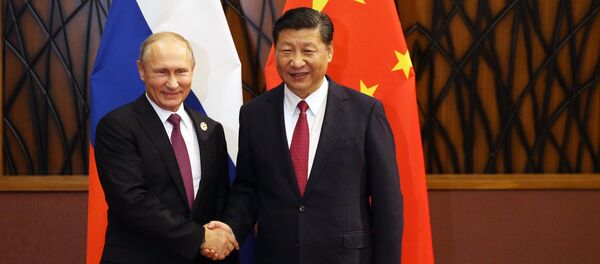 普京與習近平 - 俄羅斯衛星通訊社