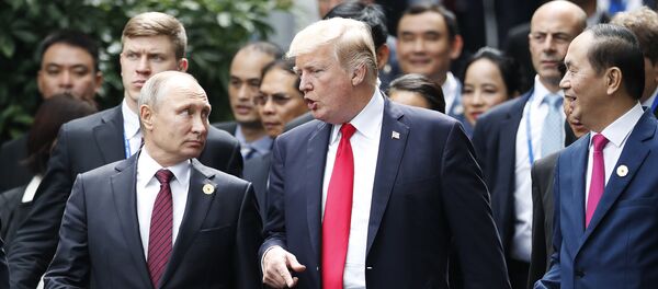 特朗普與普京 - 俄羅斯衛星通訊社