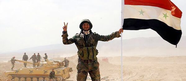 Бойцы армии САР, прорвавшие трехлетнюю осаду города Дейр-эз-Зор - 俄罗斯卫星通讯社