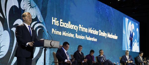 俄羅斯總理德米特里∙梅德韋傑夫 - 俄羅斯衛星通訊社
