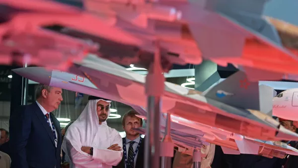 Стенд России на Международной авиационно-космической выставке Dubai Airshow 2017 - 俄羅斯衛星通訊社