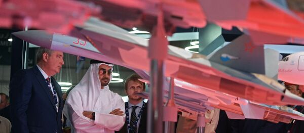 Стенд России на Международной авиационно-космической выставке Dubai Airshow 2017 Стенд России на Международной авиационно-космической выставке Dubai Airshow 2017 - 俄罗斯卫星通讯社