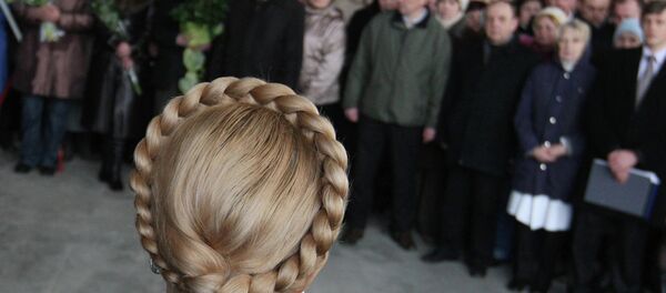 季莫申科发型的设计者讲述为什么她会选择梳这样的发型 - 俄罗斯卫星通讯社