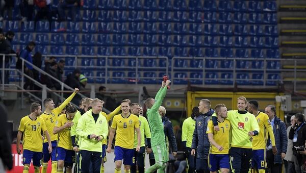 瑞典逼平意大利晉級2018世界杯 - 俄羅斯衛星通訊社