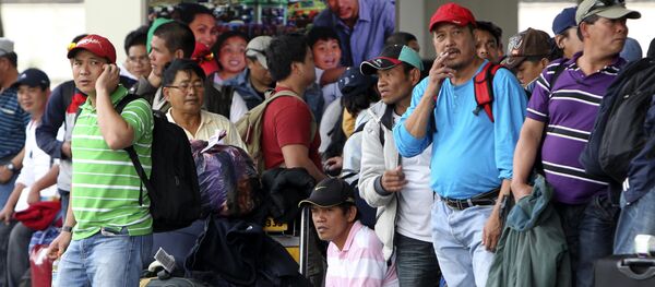 媒体：菲律宾临时禁止国民赴海外务工 - 俄罗斯卫星通讯社