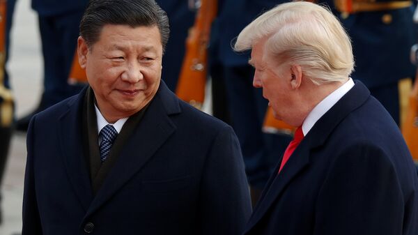 特朗普总统访华与习近平主席会晤 - 俄罗斯卫星通讯社