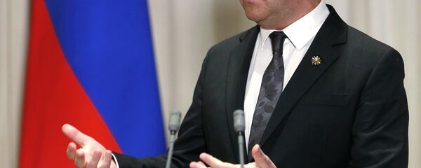 俄羅斯總理梅德韋傑夫 俄羅斯總理梅德韋傑夫 - 俄羅斯衛星通訊社