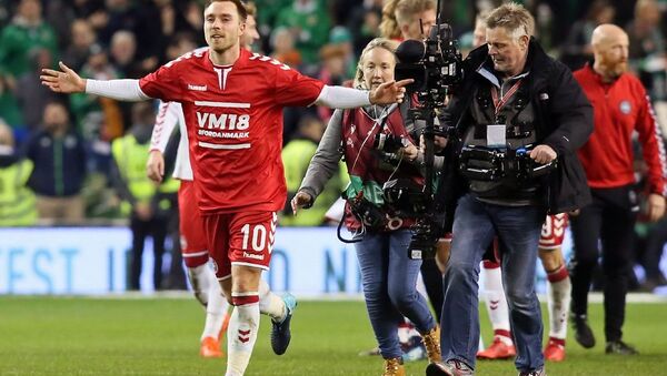 丹麦胜爱尔兰进世界杯 - 俄罗斯卫星通讯社