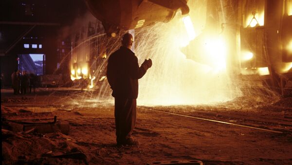俄罗斯建造高密度炼铁炉 可用冶金废料铸铁 - 俄罗斯卫星通讯社