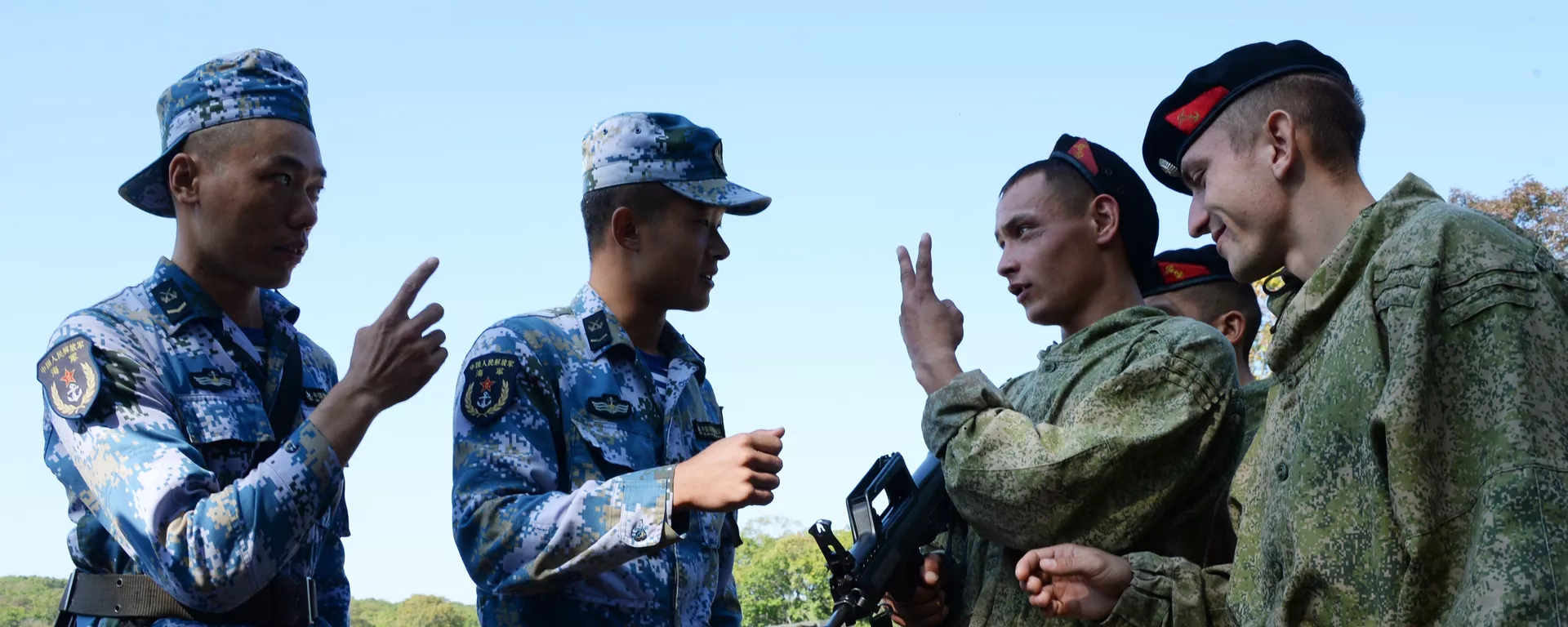 俄中軍事演習 - 俄羅斯衛星通訊社, 1920, 01.03.2021