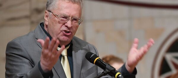 Лидер ЛДПР Владимир Жириновский - 俄罗斯卫星通讯社