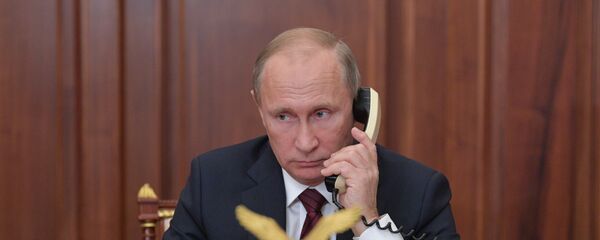 俄总统普京与中国主席习近平在电话交谈中讨论了朝鲜半岛局势调节问题 - 俄罗斯卫星通讯社