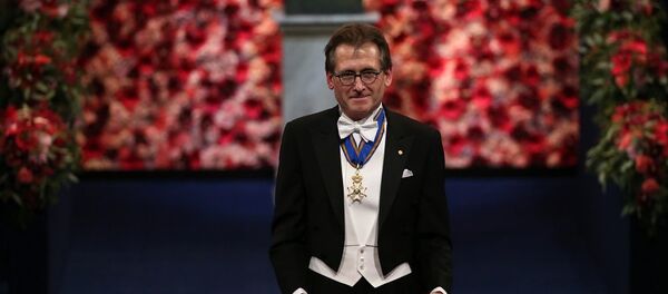 諾貝爾化學獎得主伯納德·費林加 諾貝爾化學獎得主伯納德·費林加 - 俄羅斯衛星通訊社