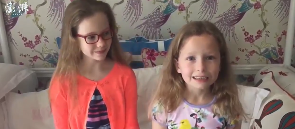 特朗普外孙女遇劲敌——美国金融大亨女儿讲中文一口播音腔 - 俄罗斯卫星通讯社