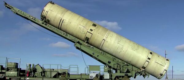 Пуск модернизированной противоракеты системы ПРО на полигоне Сары-Шаган. - 俄罗斯卫星通讯社