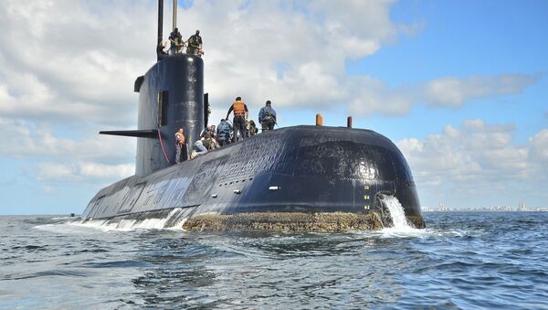 阿根廷潜水艇“圣胡安号” - 俄罗斯卫星通讯社