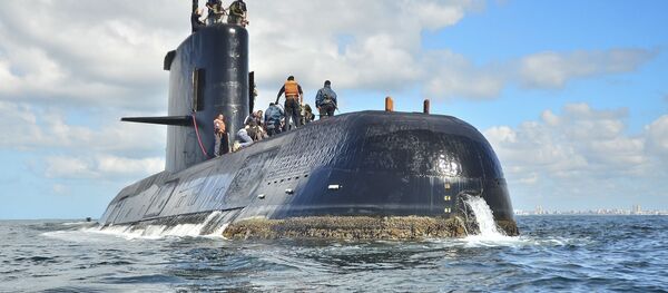 阿根廷失联潜艇搭载44人 超过规定的37人 - 俄罗斯卫星通讯社