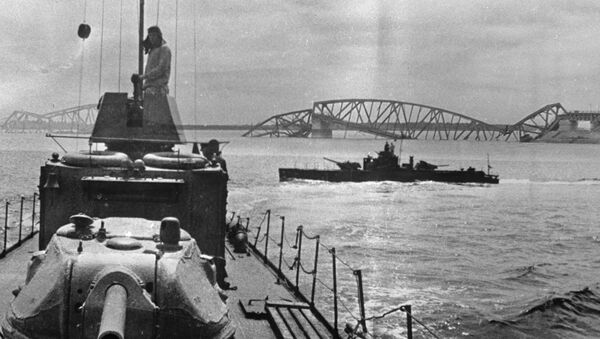 偉大衛國戰爭期間蘇聯的裝甲炮艇 - 俄羅斯衛星通訊社