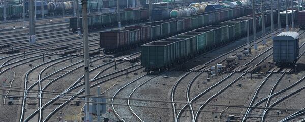 俄中计划将集装箱列车长度增加到65节换算车 - 俄罗斯卫星通讯社