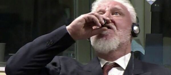 克羅地亞總理：被控波黑戰爭期間犯下反人類罪的普拉亞克將軍當庭服毒後身亡 - 俄羅斯衛星通訊社