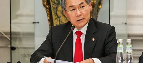 韩国驻俄大使禹润根 - 俄罗斯卫星通讯社