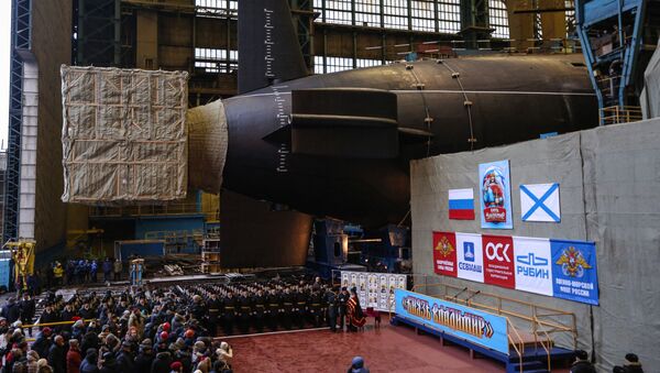 俄北方舰队司令：“弗拉基米尔大公”号核潜艇将于明年进行试验 - 俄罗斯卫星通讯社