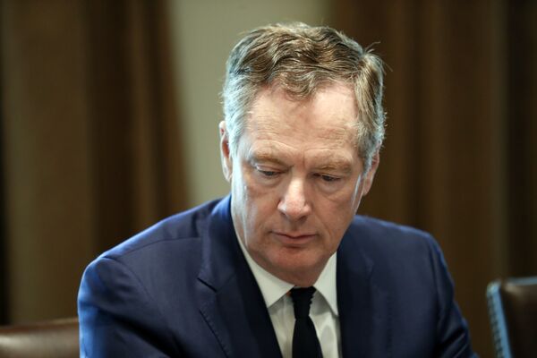 美國貿易談判代表羅伯特·萊特希澤 - 俄羅斯衛星通訊社