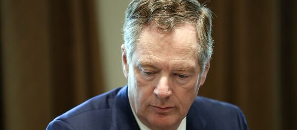 美國貿易談判代表羅伯特·萊特希澤 美國貿易談判代表羅伯特·萊特希澤 - 俄羅斯衛星通訊社