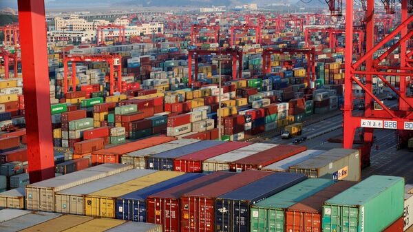 今年上半年中国货物贸易进出口同比增长16.9%，首破25万亿元 - 俄罗斯卫星通讯社