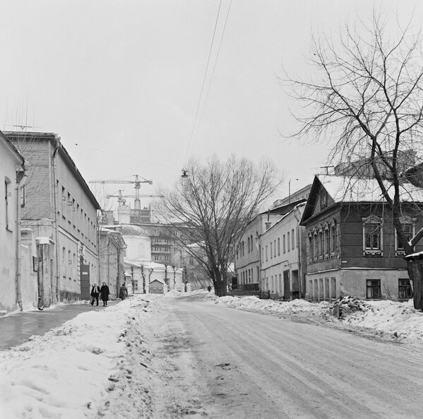 Улицы Старого Арбата в Москве, 1967 год - 俄羅斯衛星通訊社