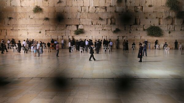 Стена плача в Старом городе Иерусалима - 俄羅斯衛星通訊社