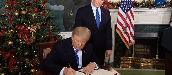 美国承认耶路撒冷为以色列首都 美国承认耶路撒冷为以色列首都 - 俄罗斯卫星通讯社