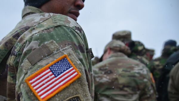 Военнослужащий армии США во время совместных учений армий США и Румынии - 俄罗斯卫星通讯社