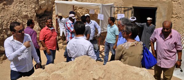 在埃及发现了两座大约3500年前的古墓 - 俄罗斯卫星通讯社