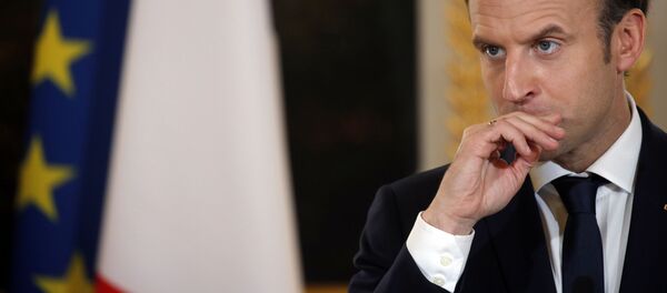 马克龙：法国准备同俄就叙利亚问题合作 - 俄罗斯卫星通讯社