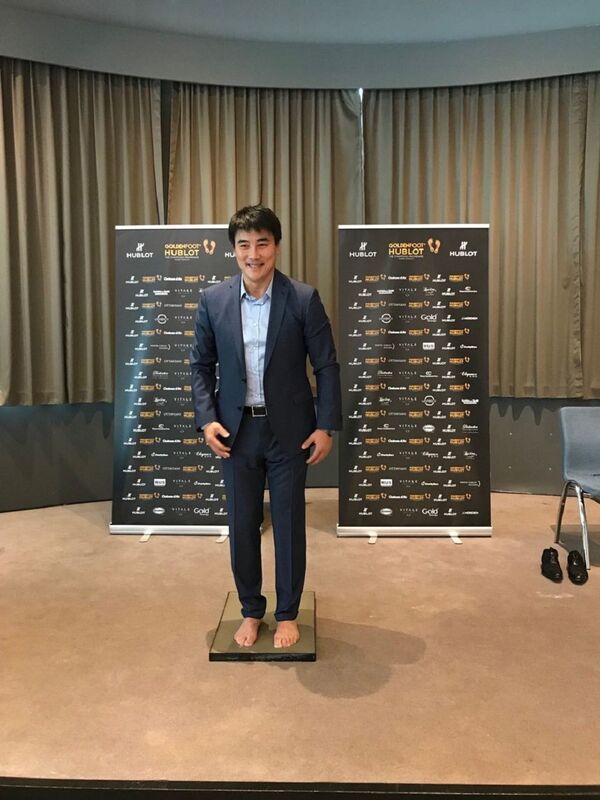 中國前國腳、現任國安總經理李明獲頒金足獎傳奇獎(Golden Foot) 中國前國腳、現任國安總經理李明獲頒金足獎傳奇獎(Golden Foot) - 俄羅斯衛星通訊社