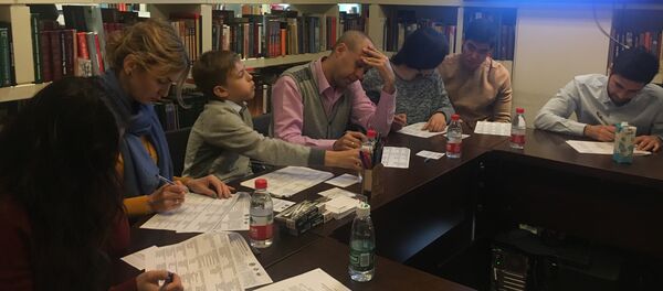 俄罗斯祖国英雄日北京同庆 俄罗斯文化中心开展历史知识测验 - 俄罗斯卫星通讯社