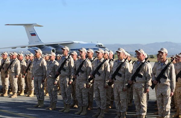 驻扎在赫梅米姆空军基地的俄罗斯空天军 - 俄罗斯卫星通讯社