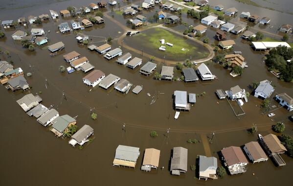 颶風“哈維”過境，美國得克薩斯州 - 俄羅斯衛星通訊社