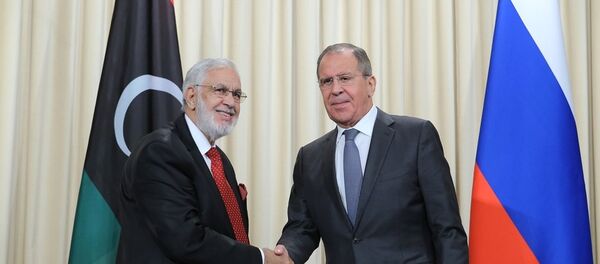 拉夫罗夫与利比亚外交部长西亚拉 - 俄罗斯卫星通讯社