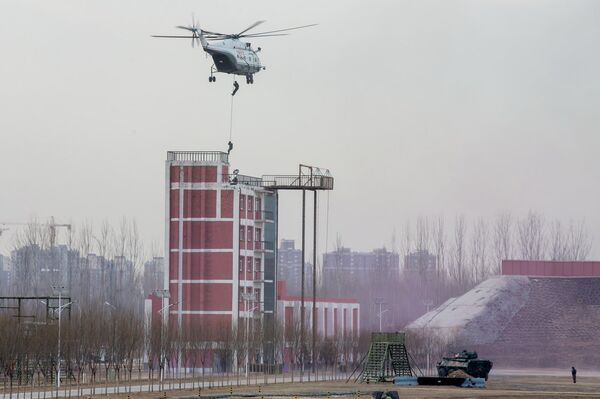 俄中“合作-2017”演训在中国落幕 俄中“合作-2017”演训在中国落幕 - 俄罗斯卫星通讯社